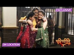 Parineetii | On Location | Apni Behnon Se Milne Police Station Aayi Preet