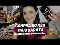 Passei a GASTAR MENOS NO MERCADO fazendo isso... (dicas simples para ECONOMIZAR NO SUPERMERCADO)