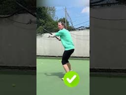 #tennisforehand follow-through