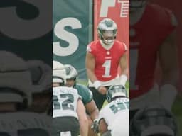 Jalen Hurts is DESTROYING the Eagles Defense 👀 #shorts #nfl