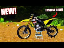 NEW RMX450SUPA IS THE MOST POWERFUL DIRTBIKE YOU WILL EVER SEE IN MXBIKES!?