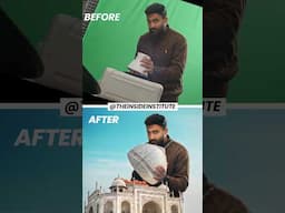 Vfx before and after by @theinsideinstitute