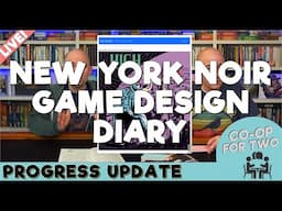 New York Noir - Boardgame Design Diary # 9