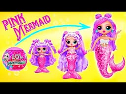 ¡Niña Sirena Creciendo! Manualidades para Familia de Sirenas y LOL Surprise