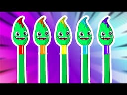 Learn Colors & Sing with Groovy the Martian  Princesses, Pokémon & Fun Songs for Kids!