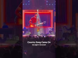 Had a damn good time with y’all in Savannah. #CountrySongCameOnTour continues in Orlando tonight!