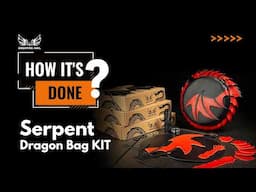 Serpent Dragon Bag DIY KIT and Pattern