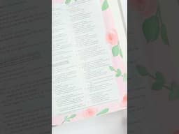 #biblejournaling in my interleaved Bible #bibleverse #biblestudy #bibleverses #journaling