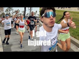 I RAN MY FIRST HALF MARATHON IN BARCELONA!!