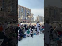 Beautiful atmosphere in Makkah outside Masjid al Haram