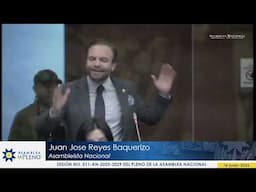Asambleísta Juan José Reyes - Sesión 011 - #LeyIntegridadPública