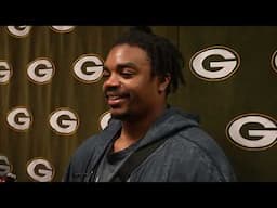 Packers wide receiver Bo Melton talks working at cornerback during minicamp
