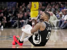 Bucks players react to Damian Lillard's injury vs Pacers in Game 4 of NBA playoffs