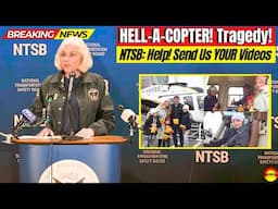 🚨 BREAKING: Horror NY Helicopter Crash NTSB's First Press Conference: "We Need Your Help" 🚨
