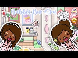 Going to the BUBBLE BOP SPA with mom.