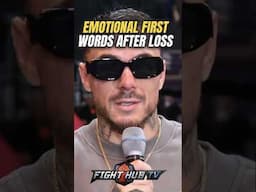 GUTTED George Kambosos FIRST WORDS after KO loss vs Richardson Hitchins!