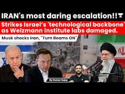 Iran targets Israeli security’s brain, destroys Weizmann Institute of Science with missiles