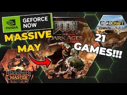 INSANE May Update for GeForce NOW! (Rust Jungle, DOOM & More!)