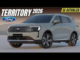 ¡Se actualiza! FORD TERRITORY 2026 ya es oficial! Así llegará a LATAM.🚙⚡