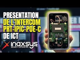 Présentation du produit : Interphone ICT PRT-IPIC-POE-C | Inaxsys