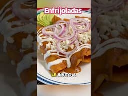 Enfrijoladas, #receta