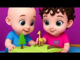 Zoo Tour with Leo & Eva Sound Like Animals for Kids | Activity