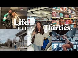 Life in my Thirties: getting 10k steps, cycle tracking, circus, hockey game & more!