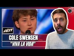 COLE SWENSEN - "Viva La Vida" by Coldplay | AGT 2025 | Moved To Tears | REACTION