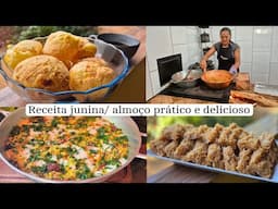 Receita junina pra vc arrasar no seu arraiá/ arroz delicioso e rotina da manhã