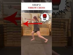 How To Do a PARRY BLOCK + CROSS PUNCH 🥊 #Shorts #Boxing #MMA