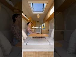 30 second VAN TOUR! 🚐✨#vanlife #vanbuild #diy #vantour #camper #fun #cat