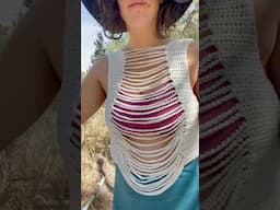 Crochet Pattern Release! The Venus Top and Dress💥🔥 link to pattern in comments. #crochet