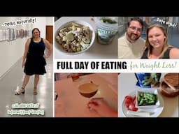 FULL DAY OF EATING FOR WEIGHT LOSS | Date Night Out! What I Eat on a Calorie Deficit + IF