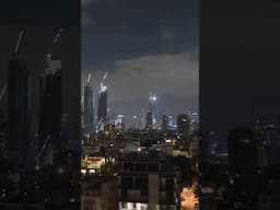 HUGE explosions in Tel Aviv as Iranian missiles rip through city #shorts