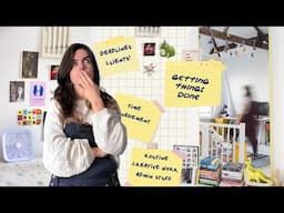 Life as an Illustrator ⭑Artist Vlog⭑ A Guide to Creative Organisation (My Productivity Secrets)