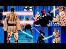Why Obi-Wan Knew Qui-Gon Wouldn’t be Able to Defeat Darth Maul in Episode 1! (Legends)