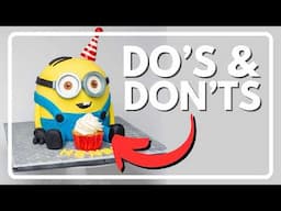 SMASH CAKES: DON'T do these things.....