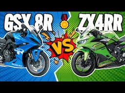 2025 Suzuki GSX 8R 🆚️ Kawasaki ZX4RR | 0-200kph Acceleration Test 🔥