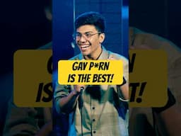 Support Gay P*rn 😤🫵 Watch full video on my channel! #standupcomedy #standup #comedy