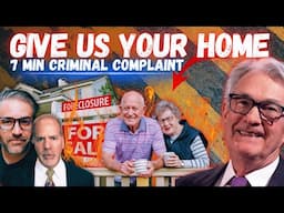 Property Tax FORECLOSURES Skyrocket | Seizing Senior Citizen Homes