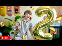 Hitting Two Million Subscribers!! LIVE 🔴