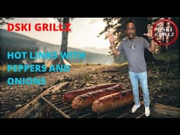 Hot Link Sausage with Peppers and Onions   4K