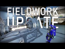 NEW UPDATE for Space Engineers | Fieldwork Update and DLC New Block Showcase