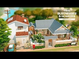 Pottery Business & Dream Home 🌻 | Korean Inspired ⛩ | Stop Motion Build | The Sims 4 | No CC