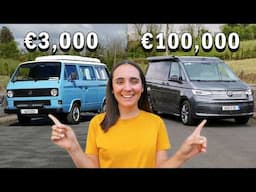 NEW VAN! €3,000 vs €100,000 VW T7 California Campervan 2025