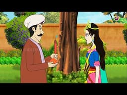 दो बहने और एक  मिट्टी का लाल सेब | New Hindi Story | Hindi Kahaniya | Moral Stories | cartoon story