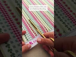Make the Easiest & Quickest Table Runner! #homedecor #diy #gifts