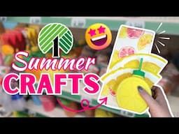 Dollar Tree DIY Summer Home Decor Crafts! Colorful Dollar Tree Crafts and Hacks Perfect for Summer!
