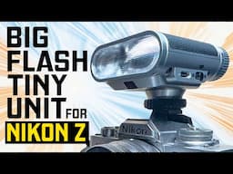 The speedlight every Nikon Z needs (Viltrox Z1 Vintage on Camera Flash)