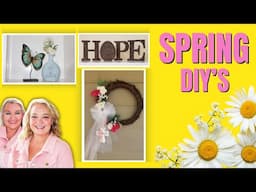 Easy Spring DIYs 🌸 | Easter Decor You’ll Use All Season! | Grandin Road & Kirklands Dupes